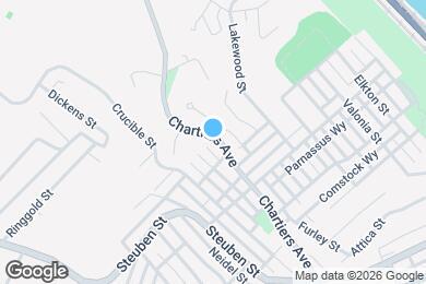 Map image of the property - 1117 Chartiers Ave