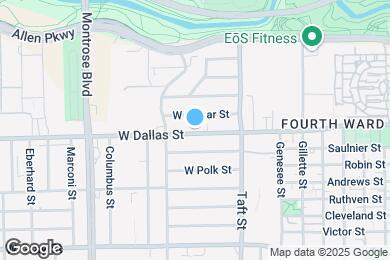 Map image of the property - 1946 W Dallas St