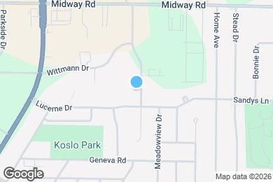 Map image of the property - Maplewood Apartments