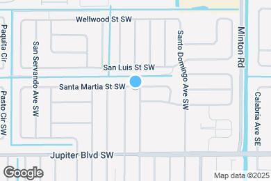 Map image of the property - 400 Saragassa Ave
