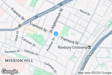 Map image of the property - 1536-1542 Tremont St