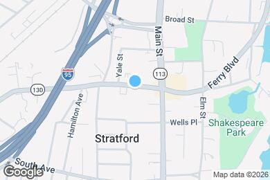 Map image of the property - 1111 Stratford Ave