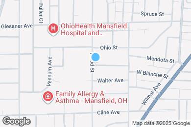 Map image of the property - 283 Wood St