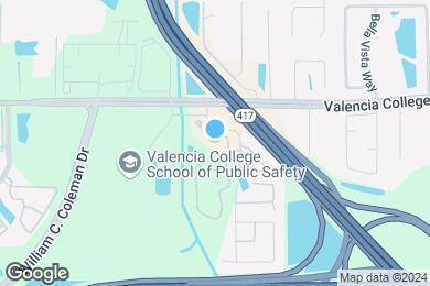 Map image of the property - Valencia Park Apartments