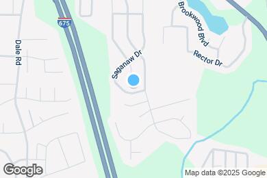 Map image of the property - 6836 Saganaw Dr