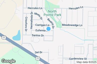 Map image of the property - 1413 Eufemia Dr