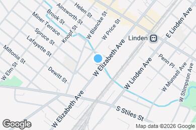 Map image of the property - 322 W Elizabeth Ave