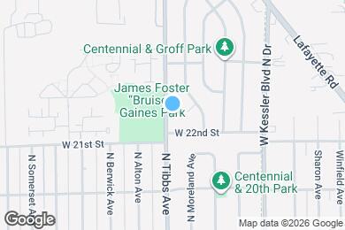 Map image of the property - 2217 N Tibbs Ave