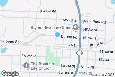 Map image of the property - 309 Boone Rd