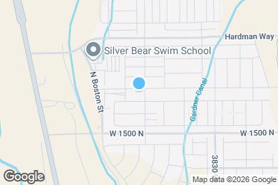Map image of the property - 4117 W 1700 N