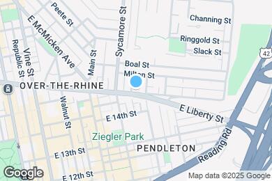 Map image of the property - 1602 Mansfield St