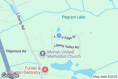 Map image of the property - 2106 Forest Edge Dr