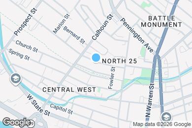 Map image of the property - 73 Bellevue Ave