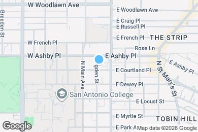 Map image of the property - 201 E Courtland Pl