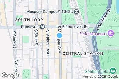 Map image of the property - 1276 S Michigan Ave