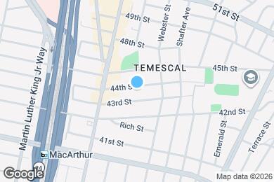 Map image of the property - 459 44th St