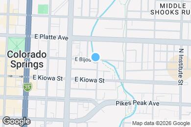 Map image of the property - 130 N Corona St