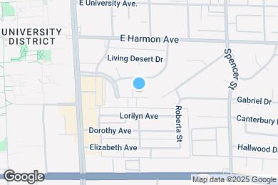 Map image of the property - 1454 Santa Anita Dr