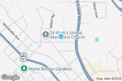 Map image of the property - 335 Claremont St