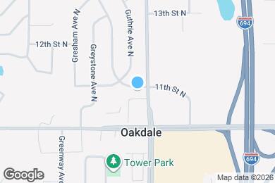 Map image of the property - 6981 11th St N