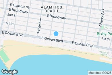 Map image of the property - 1401 E Ocean