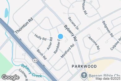 Map image of the property - 12219 Rambler Rd