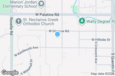 Map image of the property - 158 S Clyde Ave