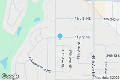 Map image of the property - 4510 41st St NE