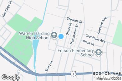 Map image of the property - 268 Bond St