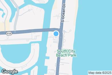 Map image of the property - 1825 S Ocean Dr