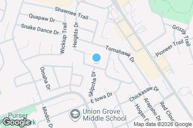 Map image of the property - 307 Illinois Dr