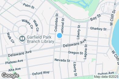 Map image of the property - 411 National St