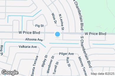 Map image of the property - 2358 Jameson Ave