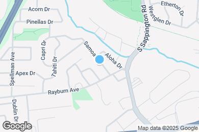 Map image of the property - 1347 Samoa Dr