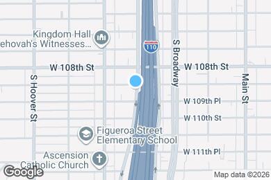 Map image of the property - 400 W 109th St