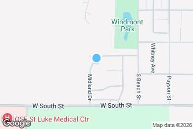 Map image of the property - 544 Midland Dr