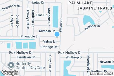 Map image of the property - 8018 Pineapple Ln