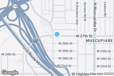 Map image of the property - 1289 W 27th St