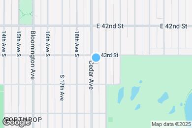 Map image of the property - 4315 Cedar Ave S