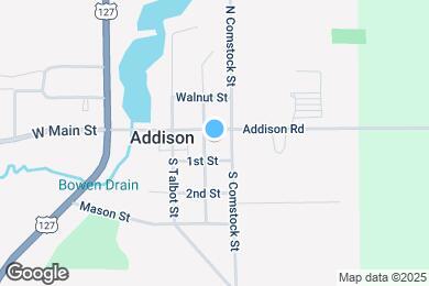 Map image of the property - Addison Apartments