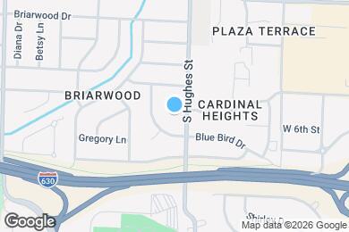 Map image of the property - 6805 Sandpiper Dr
