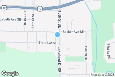Map image of the property - 416 Lakeland Dr SE