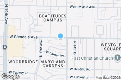 Map image of the property - Agave Ridge Apartments