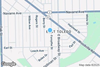 Map image of the property - 916 Forsythe St