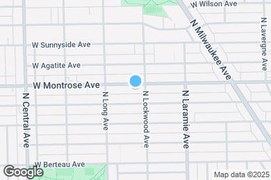 Map image of the property - 5315 W Montrose Ave