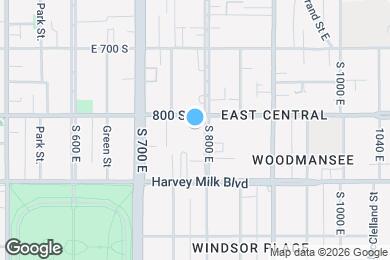 Map image of the property - 814 S 800 E
