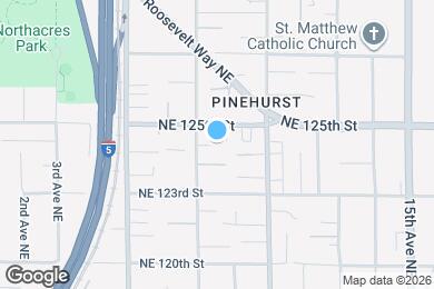Map image of the property - 12340 8th Ave NE