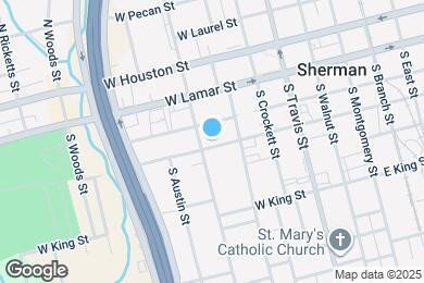 Map image of the property - 323 W Cherry St