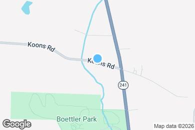 Map image of the property - 1954 Koons Rd