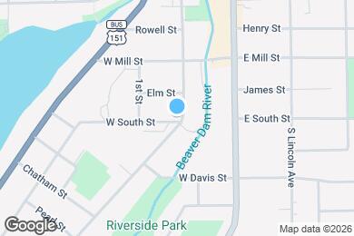 Map image of the property - 514 S Center St